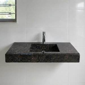 Tan Brown Marble Vanity